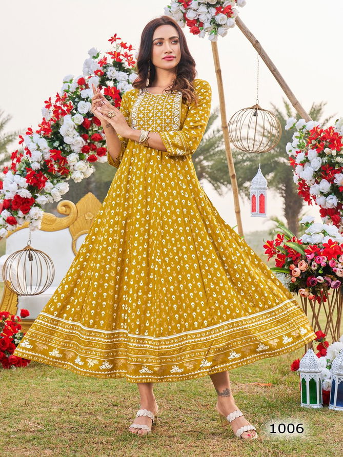 Spotlight Vol 5 By Blue Hills Anarkali Kurtis Catalog